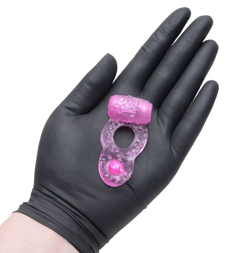 Anel peniano com estimulador anal